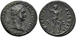 Domitian (81-96). Æ As (28mm, 10.62g, 5h). ... 