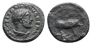 Trajan (98-117). Æ Quadrans (16mm, 3.03g, ... 