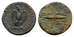 Hadrian (117-138). Æ Semis (18mm, 2.41g, ... 