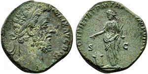 Commodus (177-192). Æ Sestertius (26mm, ... 