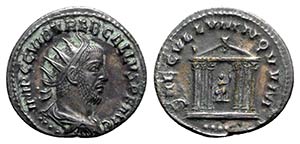 Trebonianus Gallus (251-253). AR ... 