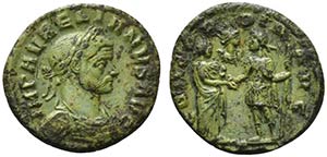Aurelian (270-275). Æ As (24mm, 6.87g, ... 