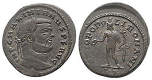 Maximianus (286-305). Æ Follis (29mm, ... 
