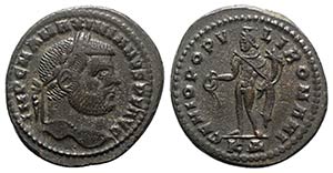 Maximianus (286-305). Æ Follis (28.5mm, ... 