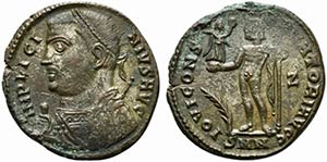 Licinius I (308-324). Æ (19mm, 2.80g, 6h). ... 