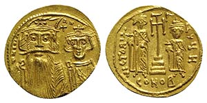 Constans II (641-668). AV Solidus (21mm, ... 