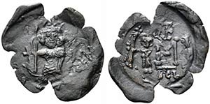Constantine IV (668-685). Æ 40 Nummi (22mm, ... 