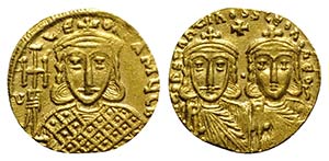 Constantine V with Leo IV and Leo III ... 