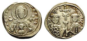Michael VII Ducas with Maria (1071-1078). EL ... 