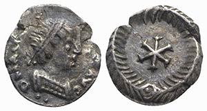 Ostrogoths, Theoderic (493-526). AR Half ... 