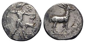 Bruttium, Kaulonia, c. 475-425 BC. AR Stater ... 