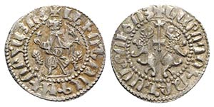 Cilician Armenia, Levon I (1198-1219). AR ... 