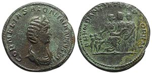 Salonina (Augusta, 254-268). Fake Ӕ ... 