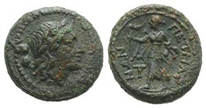 Bruttium, Petelia, late 3rd century BC. Æ ... 