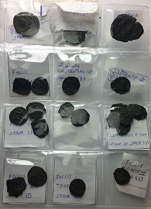Lot of 23 Byzantine Æ coins, to be catalog. ... 