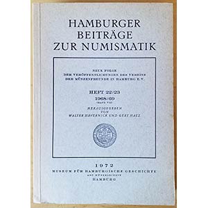 AA.VV., Hamburger Beitrage Zur Numismatik. ... 