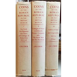 Grueber H.A., Coins of the Roman Republic in ... 