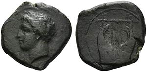 Sicily, Adranon, c. 340-330 BC. Æ (23mm, ... 