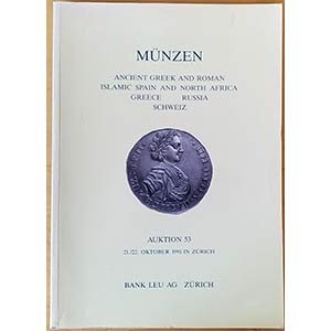 Bank Leu, Auktion 53. Munzen, Ancient Greek ... 