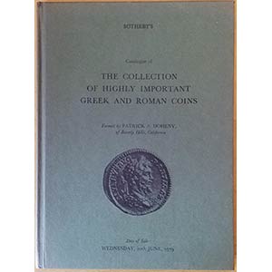 Sothebys. Catalogue of the Collection of ... 
