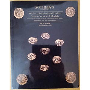 Sothebys. Ancient, Foreign and United ... 