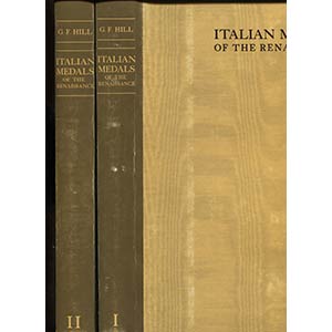 HILL  G.  F. -  A Corpus of italian medals ... 