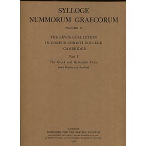 SYLLOGE  NUMM. GRAECORUM. Vol. VI. the Lewis ... 