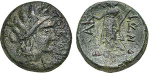 Sicily, Akrai, c. 2nd-1st century BC. Æ ... 