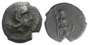 Sicily, Athl-, c. 340-330 BC. Æ (14.5mm, ... 