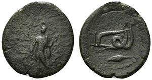 Sicily, Henna, c. 204-186/0 BC. Æ ... 