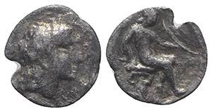 Sicily, Herbita, c. 339/8-330 BC. AR Obol ... 