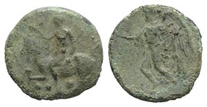 Sicily, Himera, c. 425-409 BC. Æ Tetras ... 
