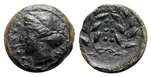 Sicily, Himera, c. 420-407 BC. Æ Hemilitron ... 