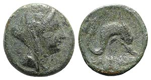 Eastern Italy, Larinum, c. 210-175 BC. Æ ... 