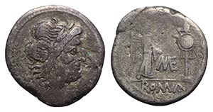 Metellus, Rome, 194-190 BC. AR Victoriatus ... 