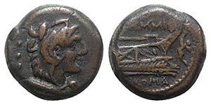 L. Memmius Galeria, Rome, 106 BC. Æ ... 