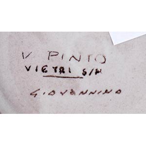 PINTO - GIOVANNINOPair of platesd. ... 