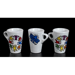 KEITH HARING (1958-1990)Coffee serving set ... 