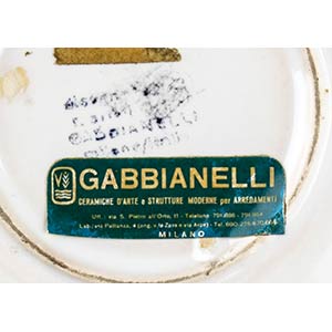 GABBIANELLI White Gabbianelli vase ... 