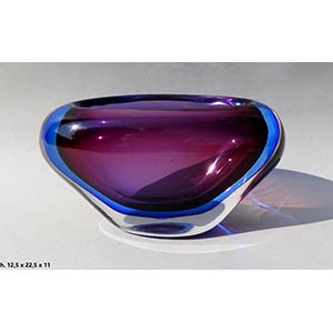 SEGUSO Centerpiece Blue and violet submerged ... 