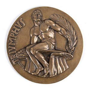 DANTE MANETTICONI Medal It represents a man ... 