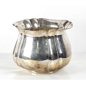 800/1000 silver wine cooler - Italy, 20th ... 