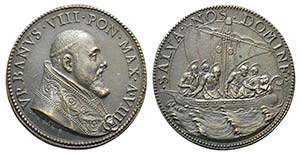 Papal, Urbano VIII (1623-1644). Æ Medal ... 