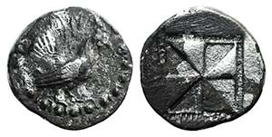 Sicily, Himera, c. 530-520/15 BC. AR Drachm ... 