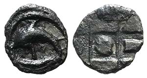 Sicily, Messana as Zancle, c. 500-493 BC. AR ... 