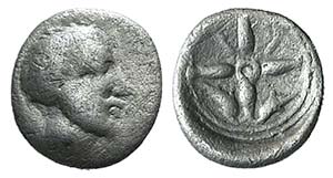 Sicily, Panormos as Ziz, c. 400-380 BC. AR ... 