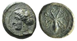 Sicily, Syracuse, c. 435-415 BC. Æ (14mm, ... 