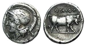 Campania, Hyria, c. 405-400 BC. Plated ... 