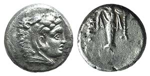 Mysia, Pergamon, c. 310-282 BC. AR Diobol ... 