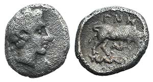 Ionia, Magnesia, c. 450-400 BC. AR Hemiobol ... 